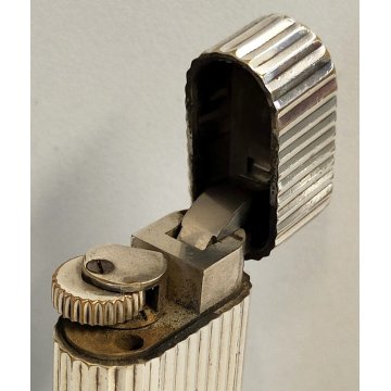 Must De Cartier ACCENDINO TASCA ARGENTATO Epoca VINTAGE LIGHTER BRIQUET Paris
