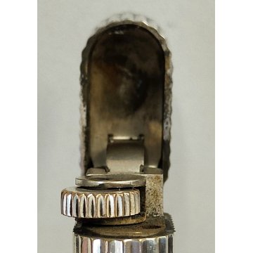 Must De Cartier ACCENDINO TASCA ARGENTATO Epoca VINTAGE LIGHTER BRIQUET Paris