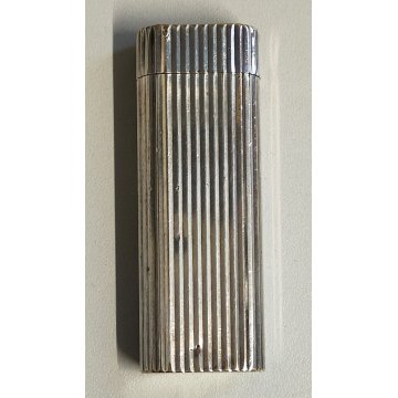 Must De Cartier ACCENDINO TASCA ARGENTATO Epoca VINTAGE LIGHTER BRIQUET Paris