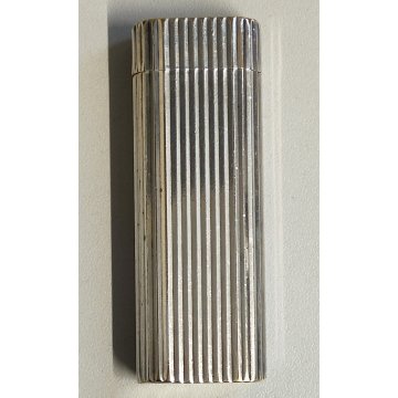 Must De Cartier ACCENDINO TASCA ARGENTATO Epoca VINTAGE LIGHTER BRIQUET Paris