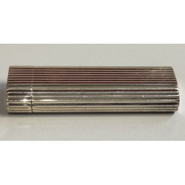 Must De Cartier ACCENDINO TASCA ARGENTATO Epoca VINTAGE LIGHTER BRIQUET Paris
