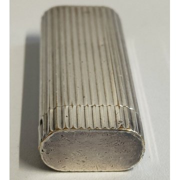 Must De Cartier ACCENDINO TASCA ARGENTATO Epoca VINTAGE LIGHTER BRIQUET Paris