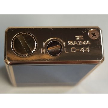 ACCENDINO TASCA Zaima C-44 LACCA CINESE dorato VINTAGE GOLDEN LIGHTER BRIQUET