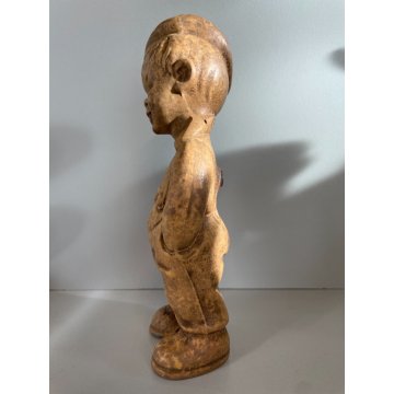 RARO PUPAZZO GOMMA Pirelli FIGURA BAMBINO BOY SALOPETTE COLLEZIONE VINTAGE '60