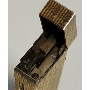 Dunhill 24163 ACCENDINO TASCA DORATO Swiss made VINTAGE GOLDEN LIGHTER Briquet