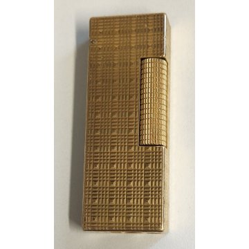 Dunhill 24163 ACCENDINO TASCA DORATO Swiss made VINTAGE GOLDEN LIGHTER Briquet
