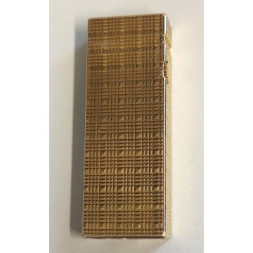 Dunhill 24163 ACCENDINO TASCA DORATO Swiss made VINTAGE GOLDEN LIGHTER Briquet
