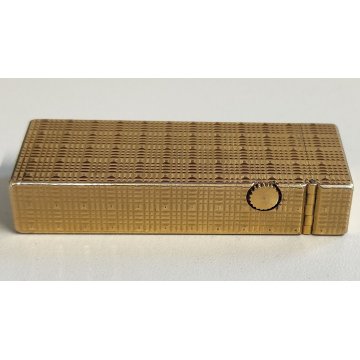Dunhill 24163 ACCENDINO TASCA DORATO Swiss made VINTAGE GOLDEN LIGHTER Briquet