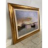 QUADRO DIPINTO OLIO Zapedro MARINA laguna VENEZIA