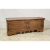 ANTICA CASSAPANCA LEGNO PIOPPO PANCA BAULE EPOCA 1900 NEOCLASSICA ROBUSTA EPOCA