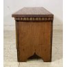 ANTICA CASSAPANCA LEGNO PIOPPO PANCA BAULE EPOCA 1900 NEOCLASSICA ROBUSTA EPOCA