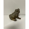 ANTICA RANA IN BRONZO GIOCO DELLA RANA TUTTOTONDO FIGURA ITALIA BRONZE SCULTURA