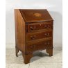 ANTICA CREDENZA RIBALTA LEGNO MASSELLO MOBILE SECRETAIRE 1900 SCRITTOIO CREDENZA
