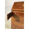 ANTICA CREDENZA RIBALTA LEGNO MASSELLO MOBILE SECRETAIRE 1900 SCRITTOIO CREDENZA