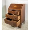ANTICA CREDENZA RIBALTA LEGNO MASSELLO MOBILE SECRETAIRE 1900 SCRITTOIO CREDENZA