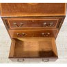 ANTICA CREDENZA RIBALTA LEGNO MASSELLO MOBILE SECRETAIRE 1900 SCRITTOIO CREDENZA