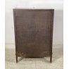 ANTICA CREDENZA RIBALTA LEGNO MASSELLO MOBILE SECRETAIRE 1900 SCRITTOIO CREDENZA