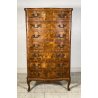 ANTICO SETTIMANALE LUIGI FILIPPO PRIMISSIMI 900 LEGNO RADICA INTARSIATO CREDENZA