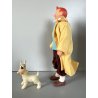 PERSONAGGIO FIGURA ARTICOLATA Tin Tin Reporter  Seri ACTION FIGURE FRANCE '70