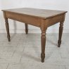 ANTICO TAVOLO RUSTICO legno ROVERE epoca 1800 CUCINA scrivania SALA PRANZO table