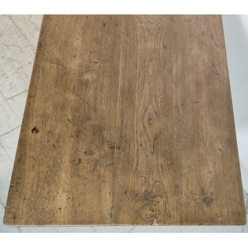 ANTICO TAVOLO RUSTICO legno ROVERE epoca 1800 CUCINA scrivania SALA PRANZO table