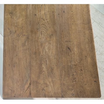 ANTICO TAVOLO RUSTICO legno ROVERE epoca 1800 CUCINA scrivania SALA PRANZO table