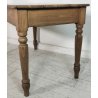 ANTICO TAVOLO RUSTICO legno ROVERE epoca 1800 CUCINA scrivania SALA PRANZO table