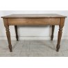 ANTICO TAVOLO RUSTICO legno ROVERE epoca 1800 CUCINA scrivania SALA PRANZO table