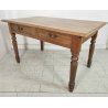 ANTICO TAVOLO legno ROVERE CILIEGIO epoca 800 CUCINA scrivania SALA PRANZO table