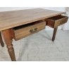 ANTICO TAVOLO legno ROVERE CILIEGIO epoca 800 CUCINA scrivania SALA PRANZO table