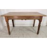ANTICO TAVOLO legno ROVERE CILIEGIO epoca 800 CUCINA scrivania SALA PRANZO table