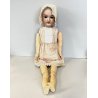 ANTICA BAMBOLA FURGA 500 Canneto VINTAGE DOLL OCCHI VETRO 58 cm/h ANNI '20/'30
