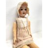 ANTICA BAMBOLA FURGA 500 Canneto VINTAGE DOLL OCCHI VETRO 58 cm/h ANNI '20/'30