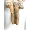 ANTICA BAMBOLA FURGA 500 Canneto VINTAGE DOLL OCCHI VETRO 58 cm/h ANNI '20/'30