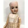 ANTICA BAMBOLA FURGA 500 Canneto VINTAGE DOLL OCCHI VETRO 58 cm/h ANNI '20/'30