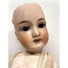 ANTICA BAMBOLA FURGA 500 Canneto VINTAGE DOLL OCCHI VETRO 58 cm/h ANNI '20/'30