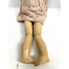 ANTICA BAMBOLA FURGA 500 Canneto VINTAGE DOLL OCCHI VETRO 58 cm/h ANNI '20/'30