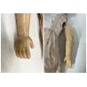 ANTICA BAMBOLA FURGA 500 Canneto VINTAGE DOLL OCCHI VETRO 58 cm/h ANNI '20/'30