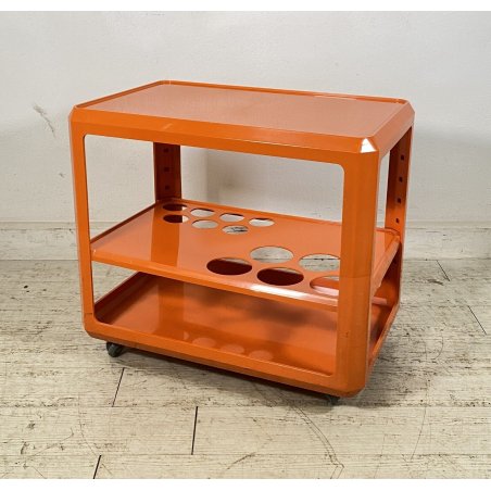 CARRELLO BAR DESIGN ANNI 70 DESIGN ALBERTO ROSSELLI PER KARTELL VINTAGE ITALIA