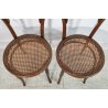 J. & J. Kohn SET 6 SEDIA ANTICA paglia di Vienna LEGNO FAGGIO tipo Thonet CHAIR