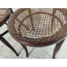 J. & J. Kohn SET 6 SEDIA ANTICA paglia di Vienna LEGNO FAGGIO tipo Thonet CHAIR