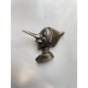 SCULTURA BRONZO PINOCCHIO FERMACARTE PELTRO ITALY ANNI '30 RARO PAPERWEIGHT OLD
