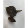 SCULTURA BRONZO PINOCCHIO FERMACARTE PELTRO ITALY ANNI '30 RARO PAPERWEIGHT OLD