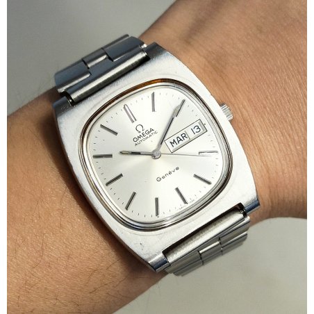 ANTICO OROLOGIO POLSO Omega Automatic Gèneve cal. 1022 Vintage Watch 166.0188