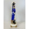STATUINA PORCELLANA CAPODIMONTE Exelmans 1775-1852 SOLDATO Napoleonico UNIFORME