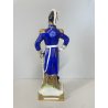 STATUINA PORCELLANA CAPODIMONTE Exelmans 1775-1852 SOLDATO Napoleonico UNIFORME