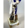 STATUINA PORCELLANA CAPODIMONTE Exelmans 1775-1852 SOLDATO Napoleonico UNIFORME