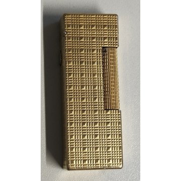 Dunhill 24163 ACCENDINO TASCA DORATO Swiss made VINTAGE GOLDEN LIGHTER Briquet