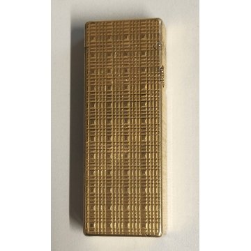 Dunhill 24163 ACCENDINO TASCA DORATO Swiss made VINTAGE GOLDEN LIGHTER Briquet