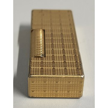 Dunhill 24163 ACCENDINO TASCA DORATO Swiss made VINTAGE GOLDEN LIGHTER Briquet